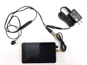 近接撮影対応の200万画素極細マイクロAHDカメラ【AHD-50C】PMC-8との接続図