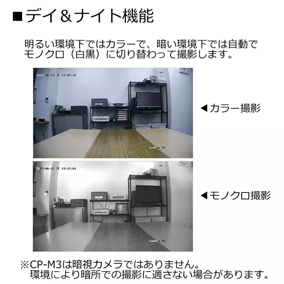 200万画素4in1小型ピンホールレンズカメラ【CP-M3】 デイナイト