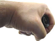 手の平サイズのフルHDシリンダー型超広角ビデオカメラ【HR-400】手のひらサイズ